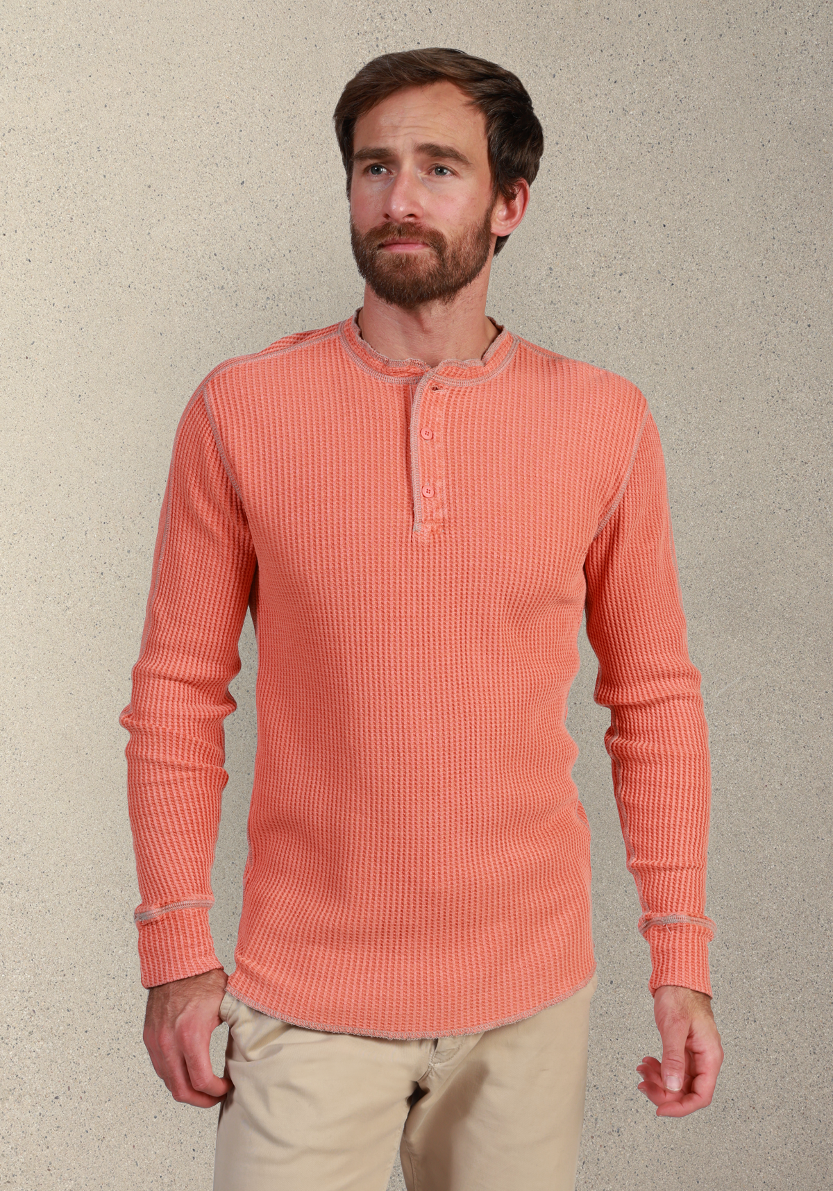 Fillmore Chunky Waffle Thermal Henley
