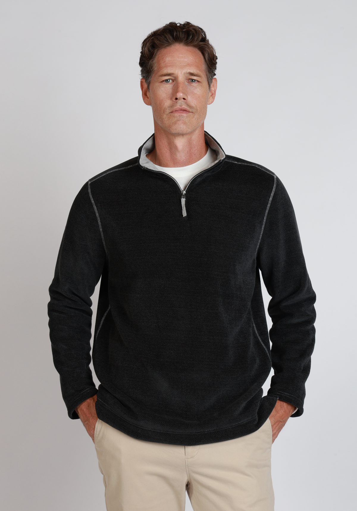Apres Lux Chenille Quarter-Zip