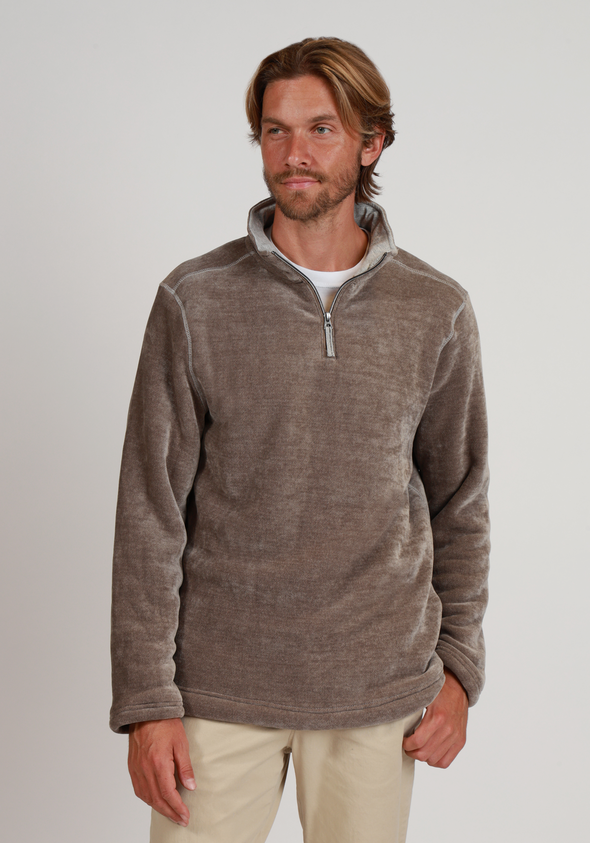 Apres Lux Chenille Quarter-Zip