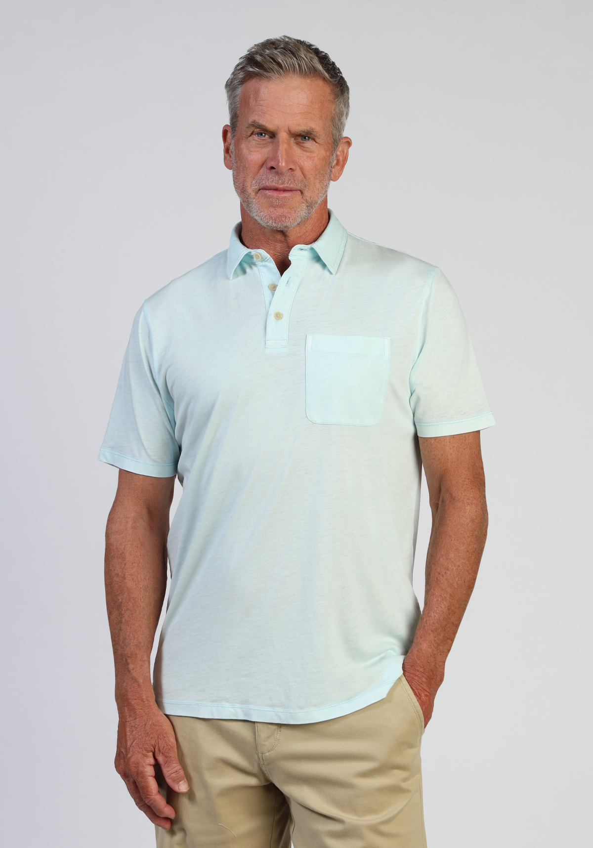 Bowery Burnout Slit Polo