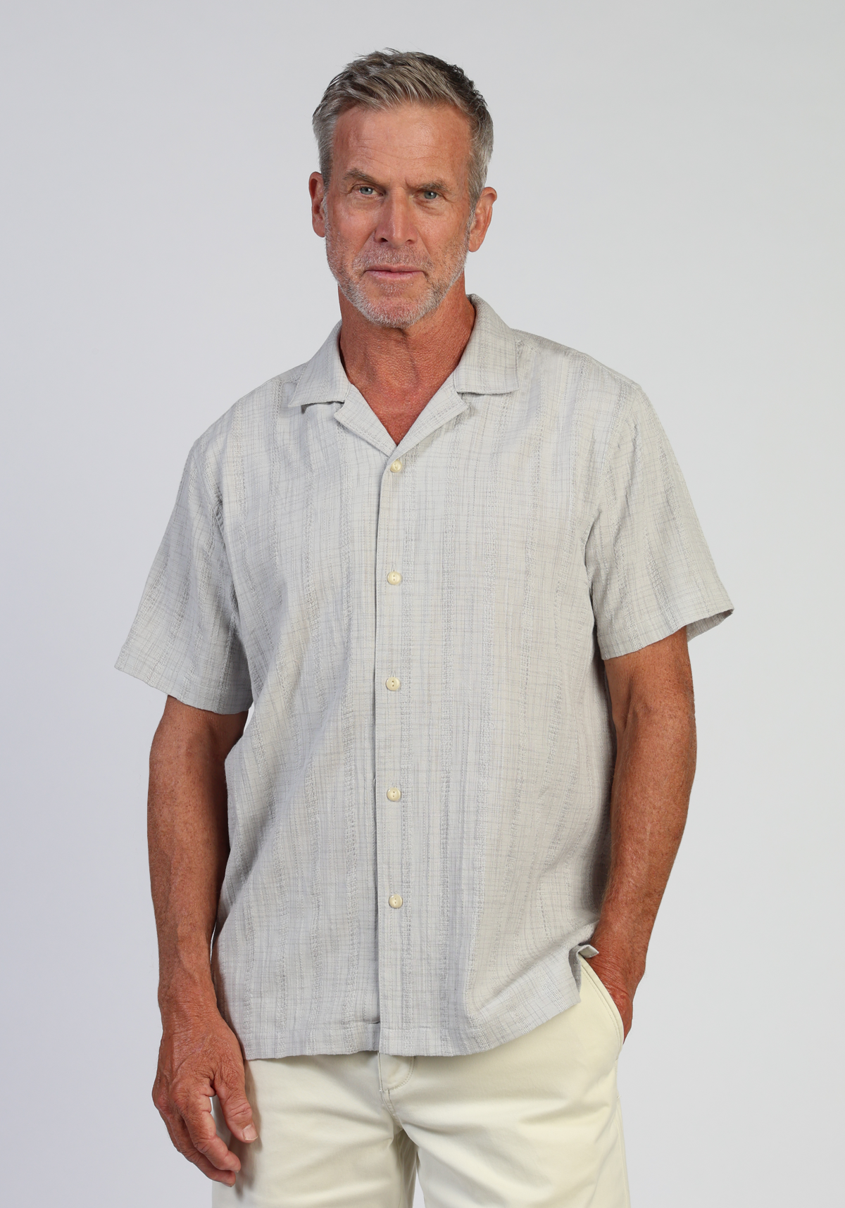 Cabana Yarn-Dye Striped Shirt