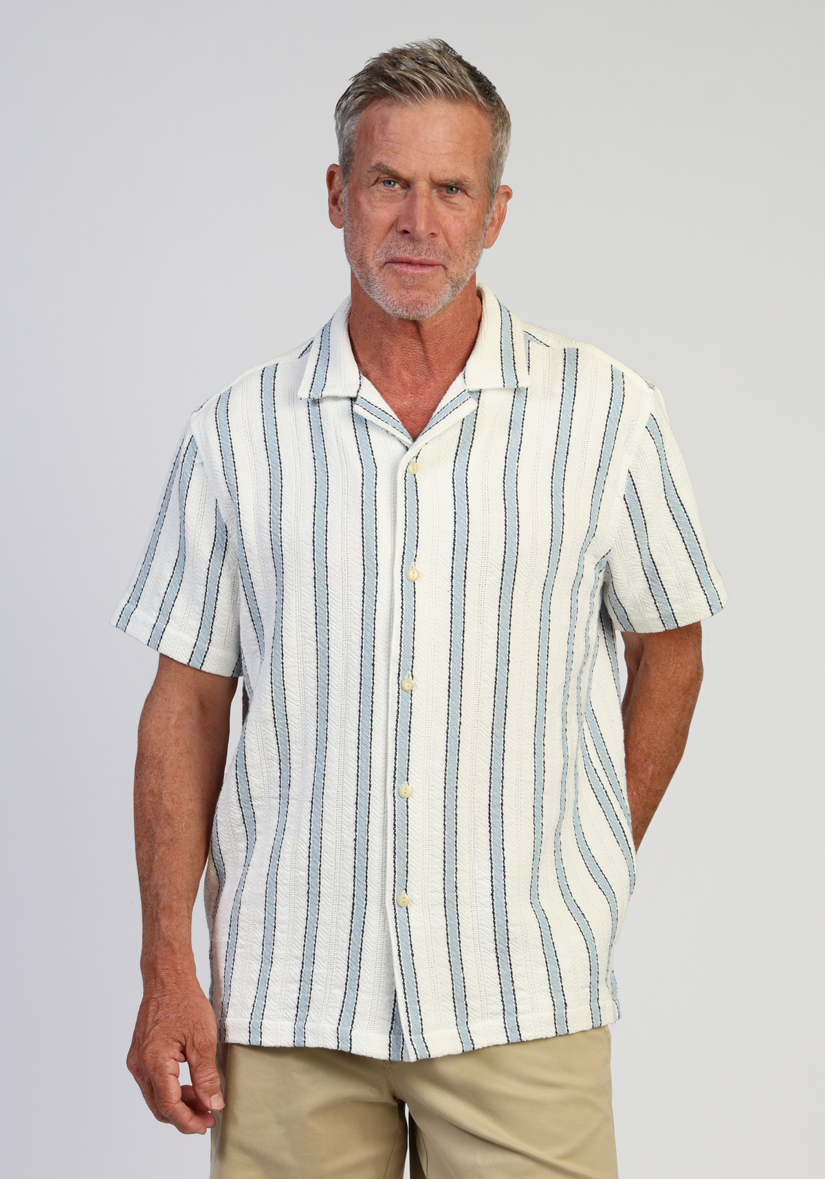 Cabana Yarn-Dye Striped Shirt
