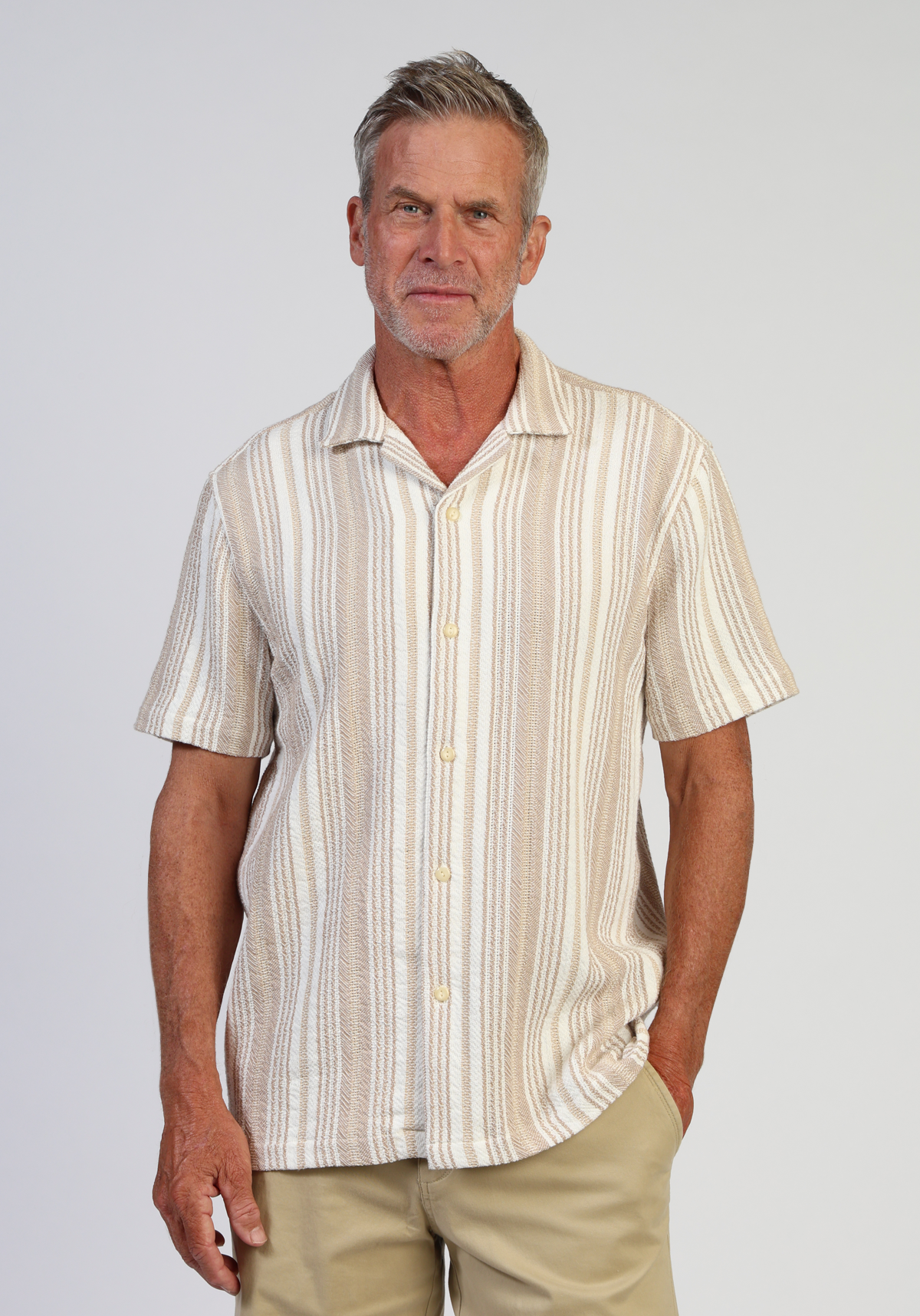 Cabana Yarn-Dye Striped Shirt