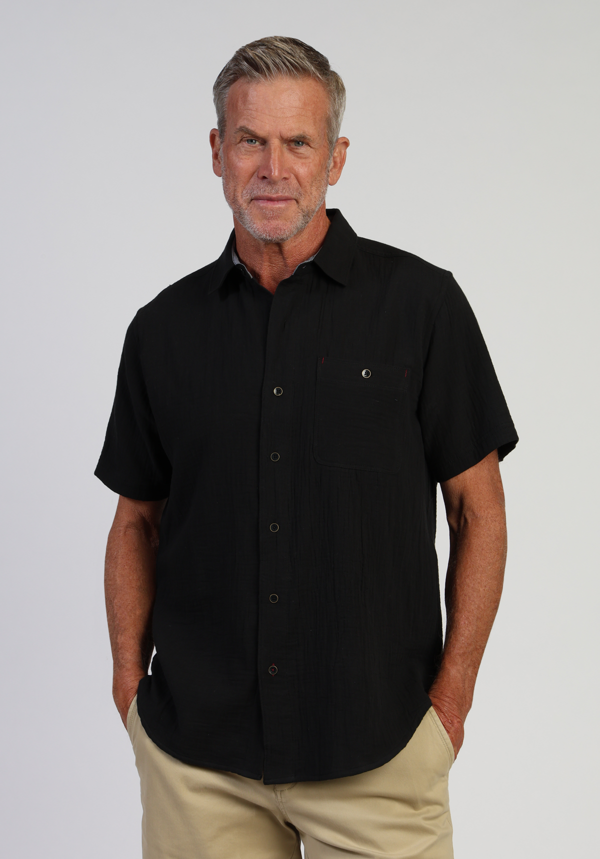 Taylor Doublecloth Cotton Shirt