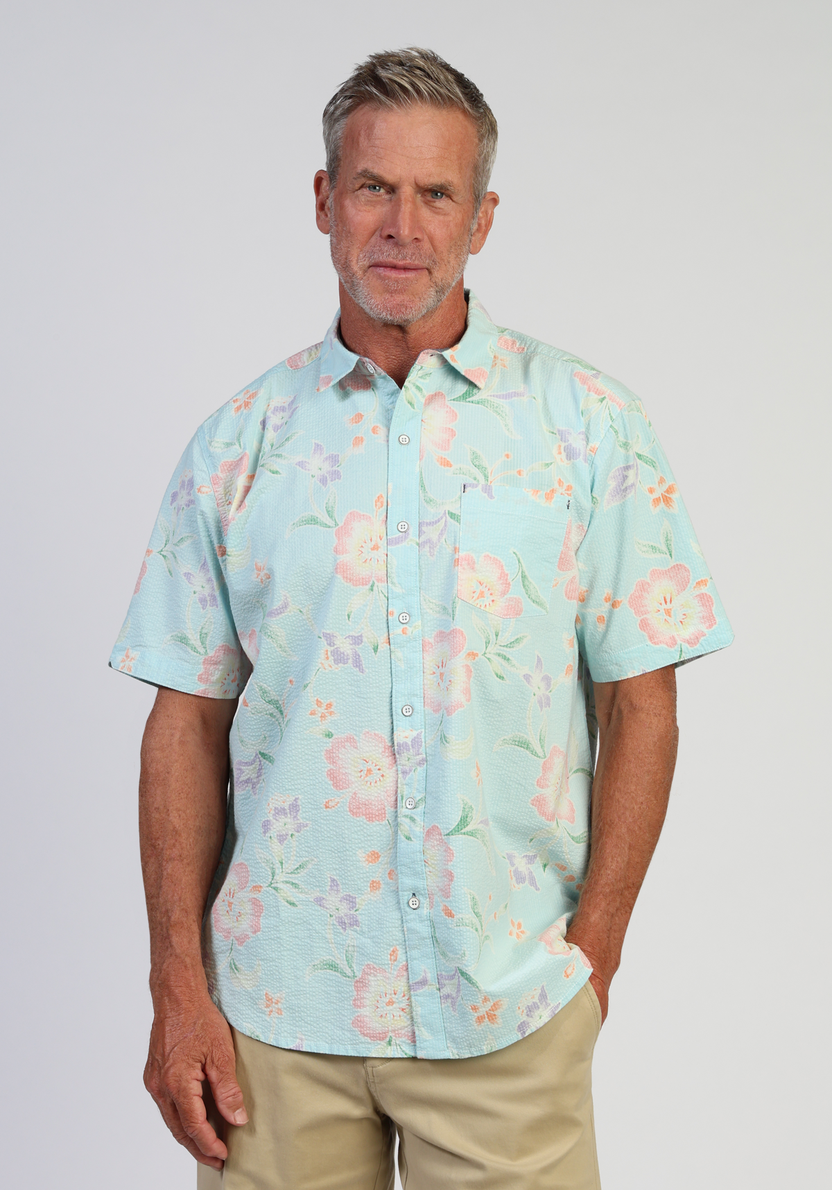South Pacific Seersucker Shirt