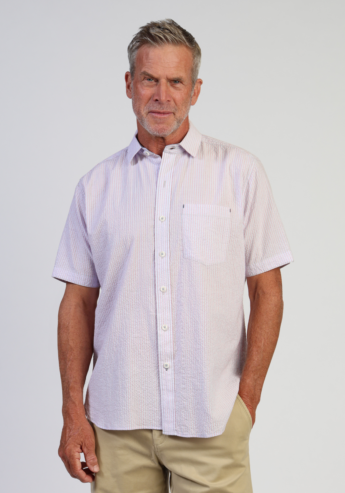 South Pacific Seersucker Shirt
