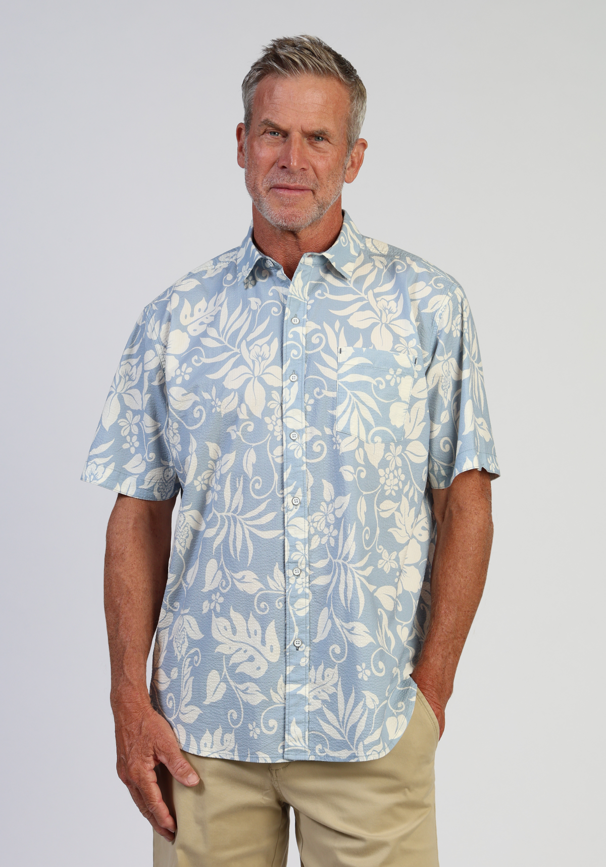 South Pacific Seersucker Shirt