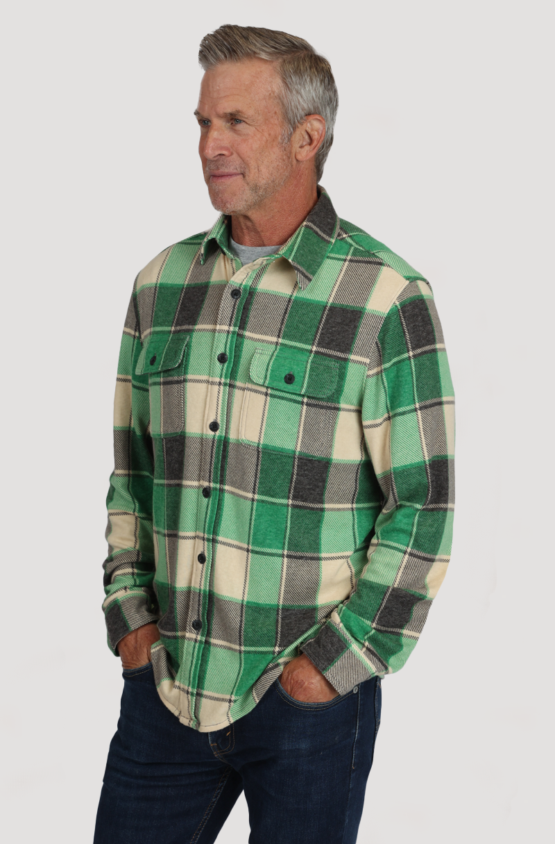 Jackson Sweater-Knit Shirt