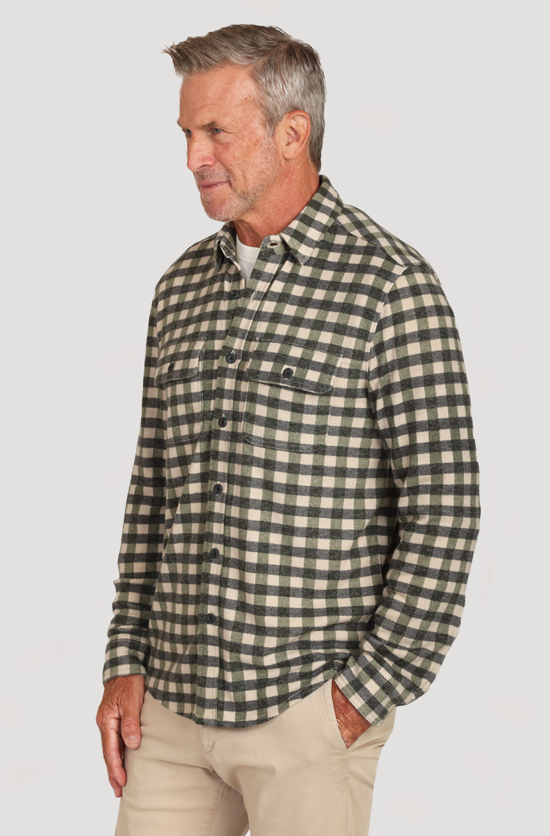 Roadhouse Sweater-Knit Shirt