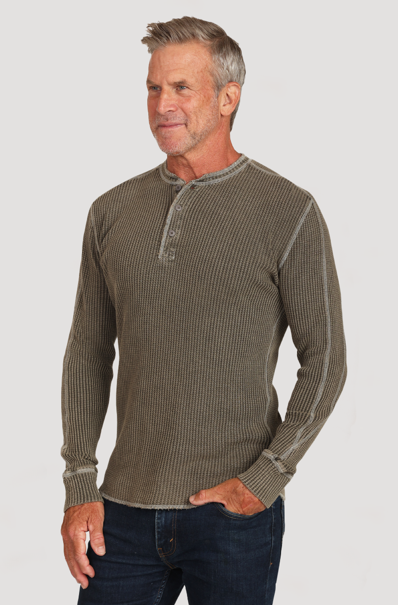 Fillmore Chunky Waffle Henley