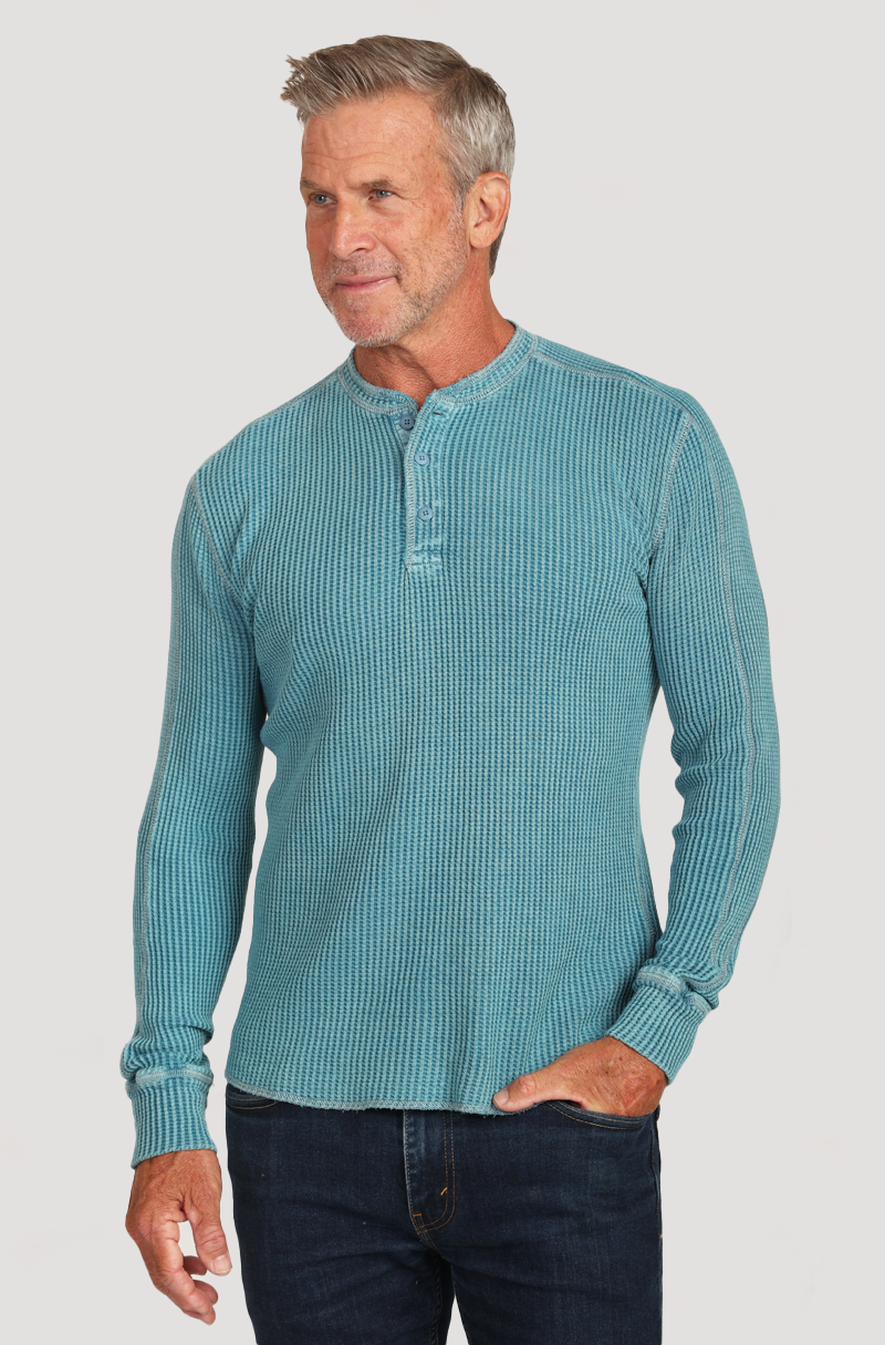 Fillmore Chunky Waffle Henley