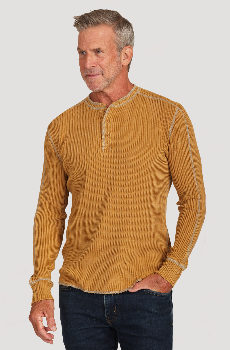 Fillmore Chunky Waffle Henley