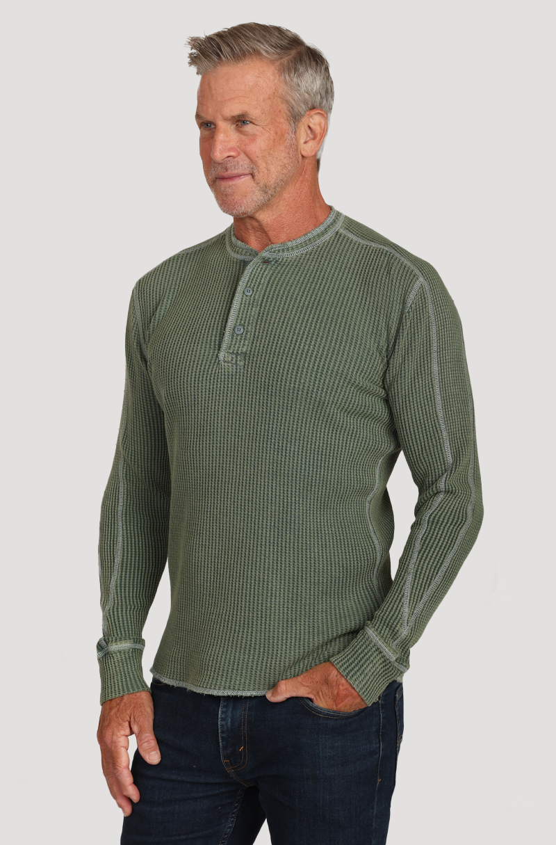 Fillmore Chunky Waffle Henley
