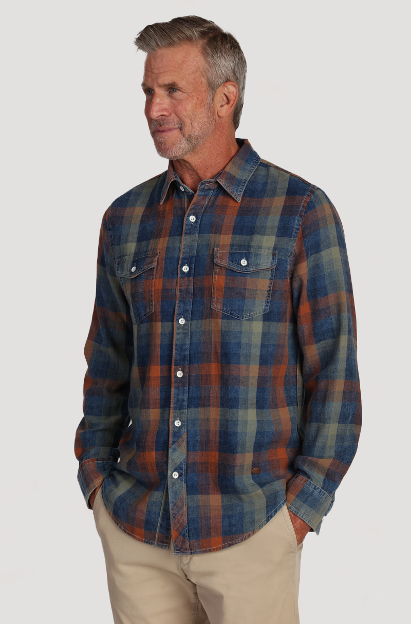 Winslow Daybreak Indigo Shirt