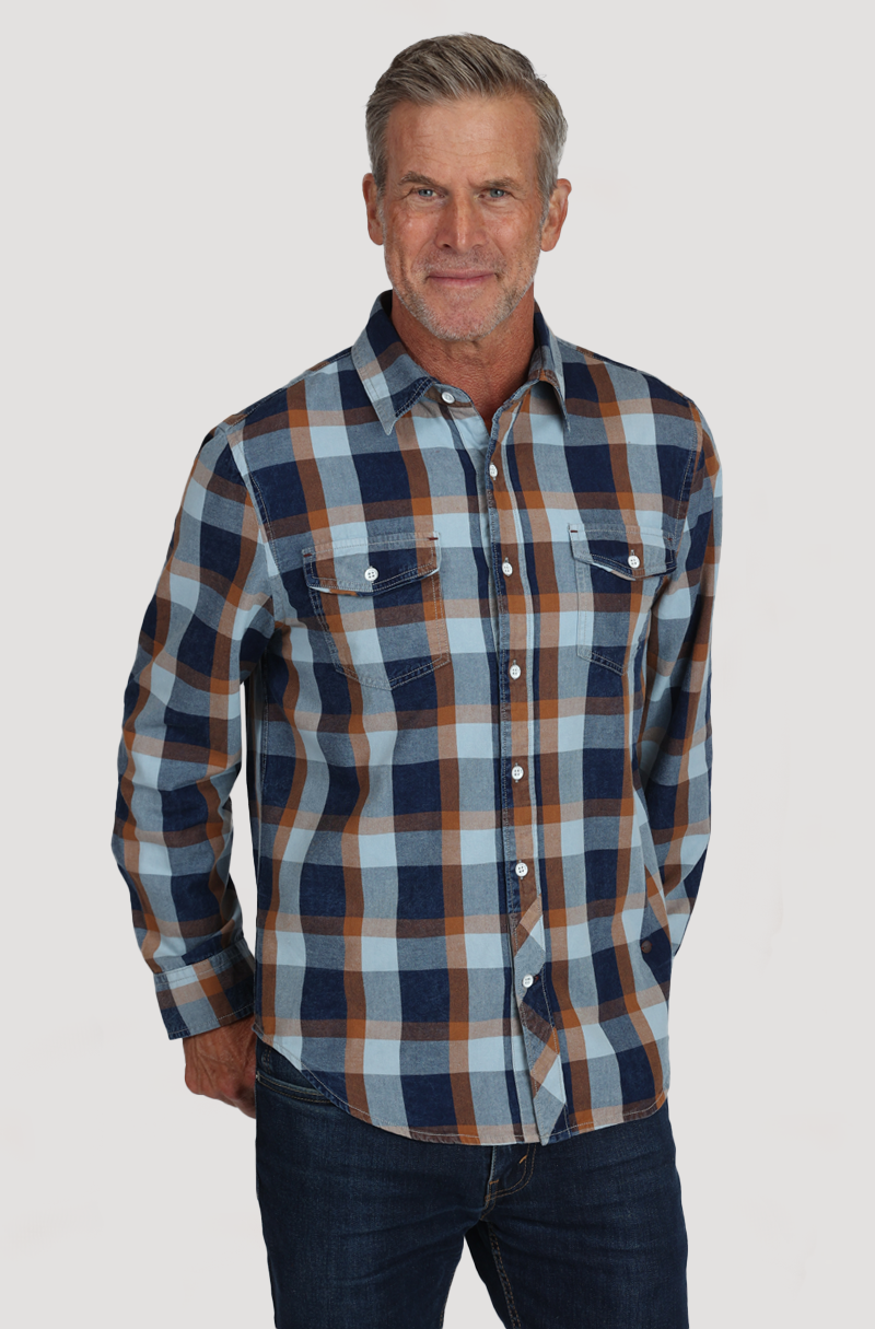 Daybreak Winston Indigo Shirt
