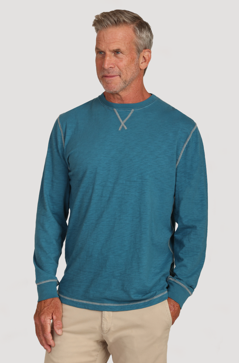 Heritage Slub L/S Crew