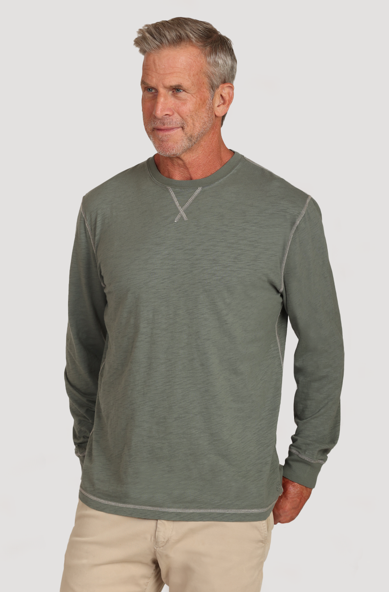 Heritage Slub L/S Crew