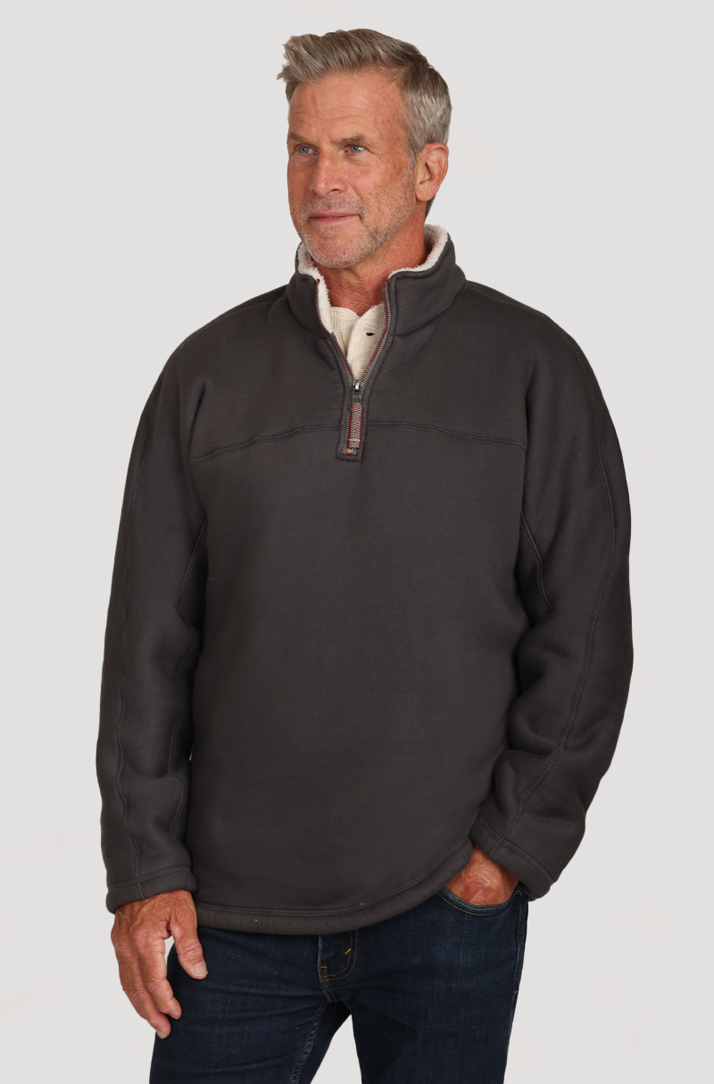 True grit charcoal pullover online
