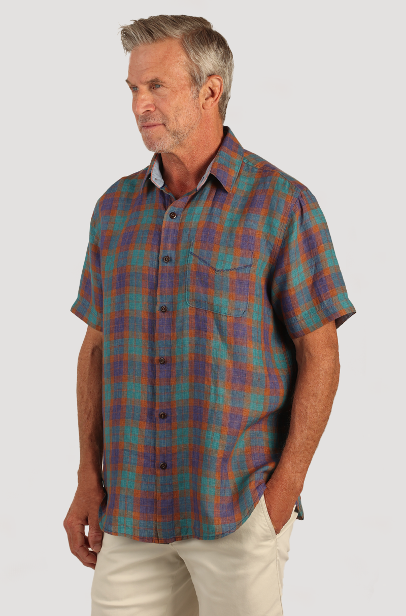 Crossroads Check S/S 1 PKT Shirt