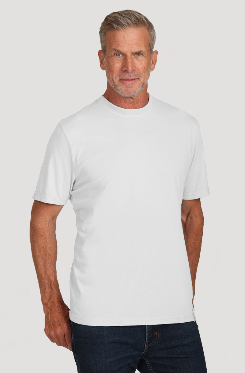 Secret Wash Combed Cotton Crew