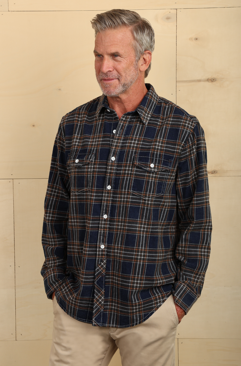 Daybreak Essex Indigo Shirt