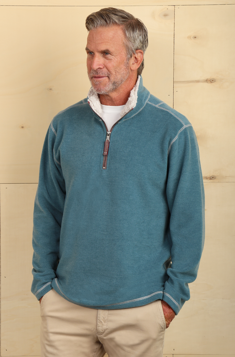 Melange Soft Fleece 1/4 Zip Pullover