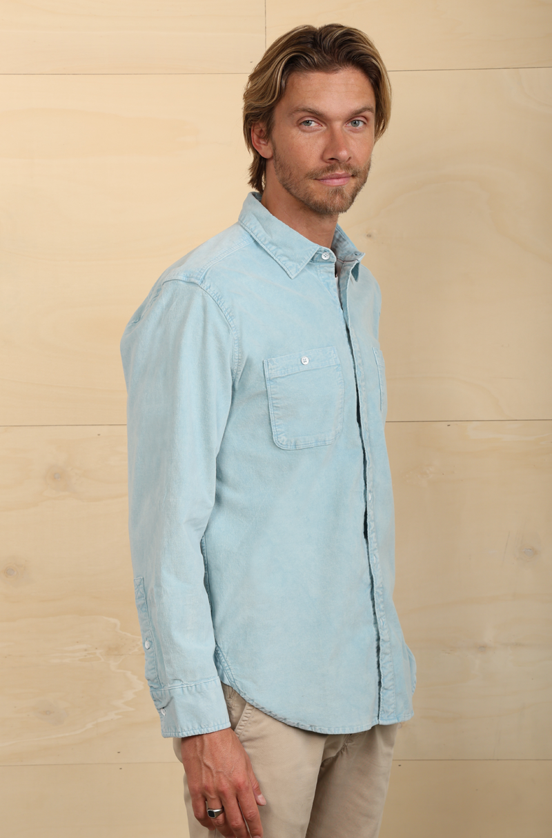 Cozy Cut Cord Work Shirt