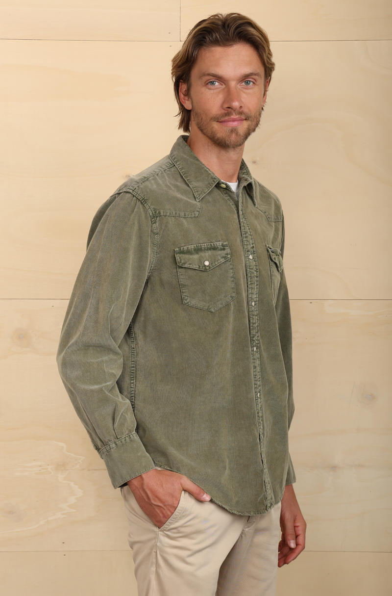 Jackson Cord Western Shirt