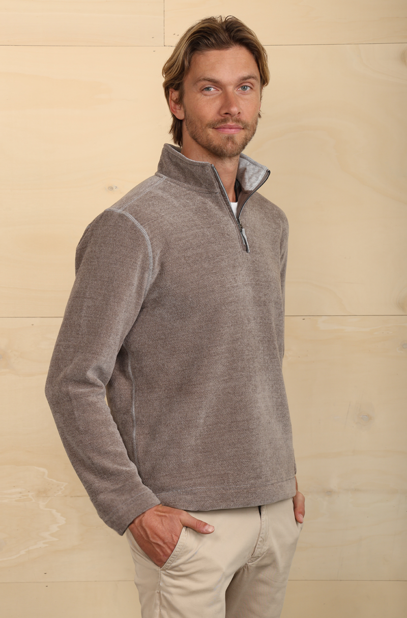 Apres Lux Chenille 1/4 Zip Pullover