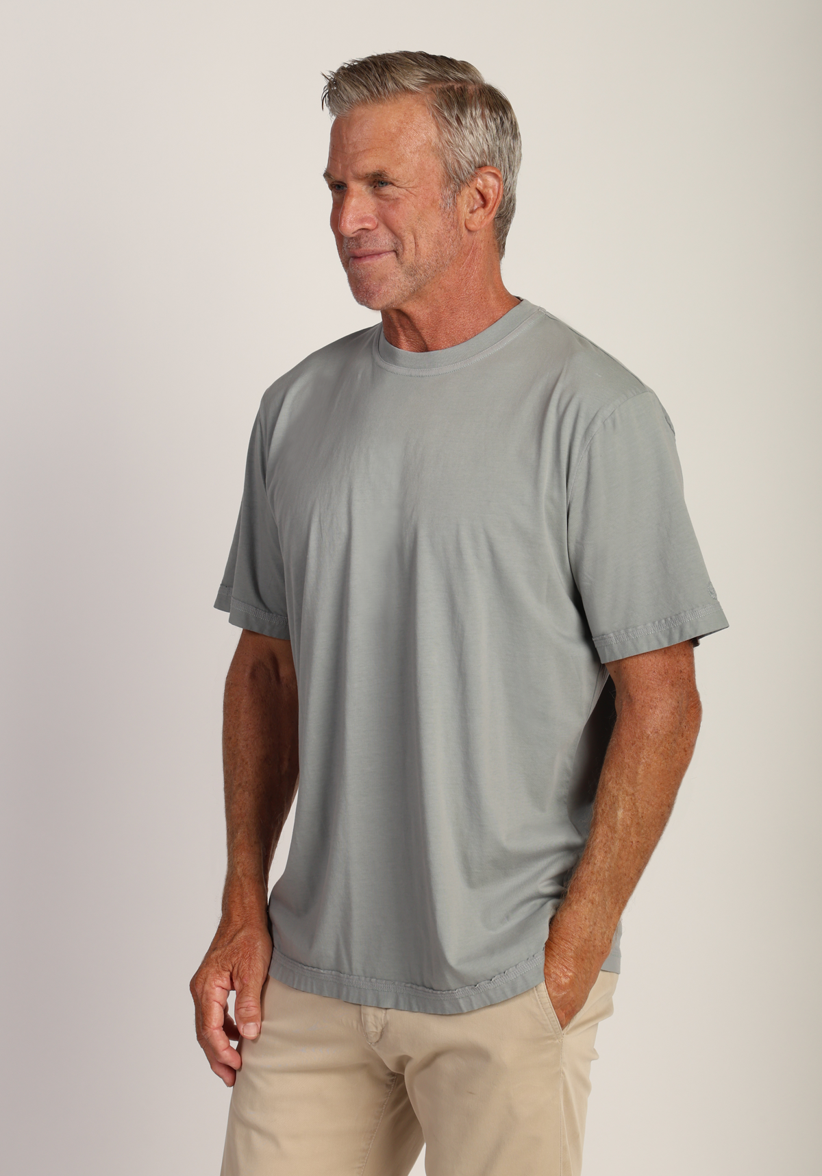 Secret Wash Combed Cotton Crew