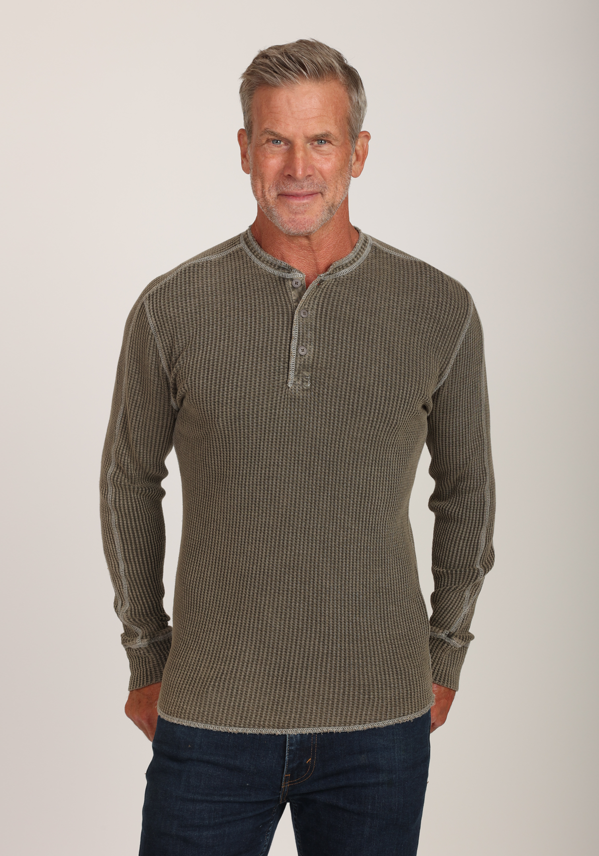 Fillmore Chunky Waffle Henley