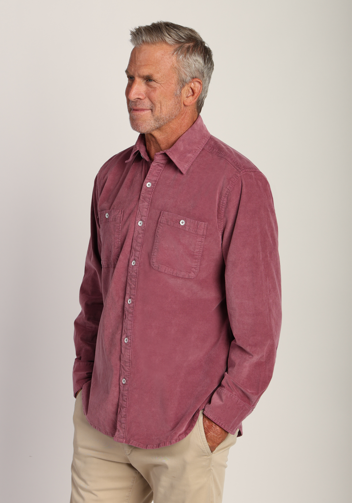 Cozy Cut Cord Work Shirt