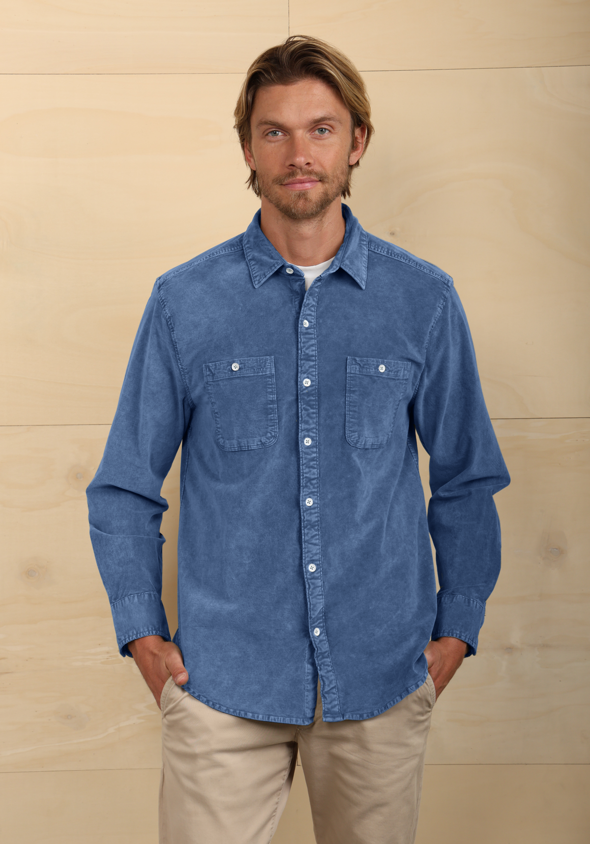 Cozy Cut Cord Work Shirt
