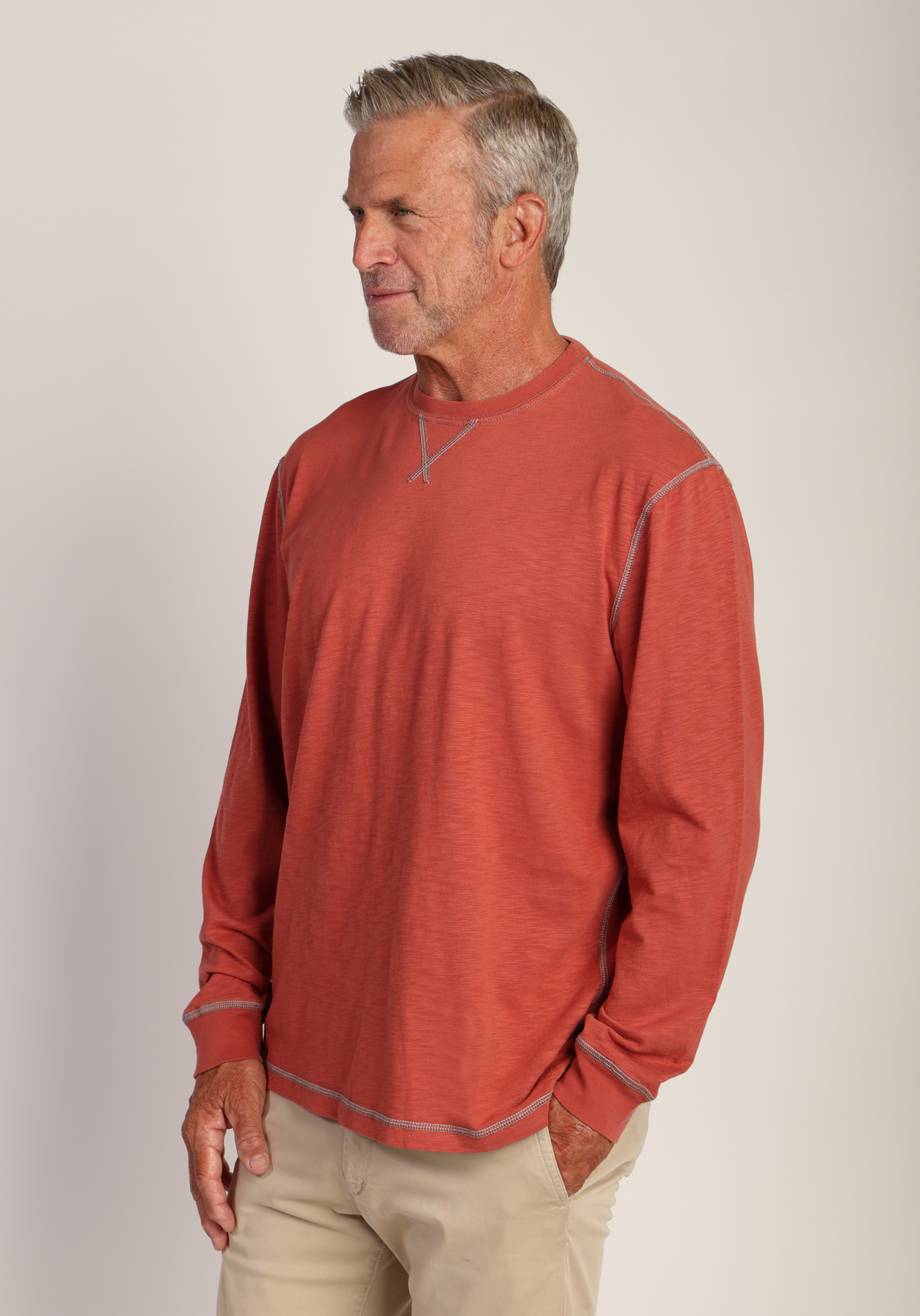 Heritage Slub L/S Crew