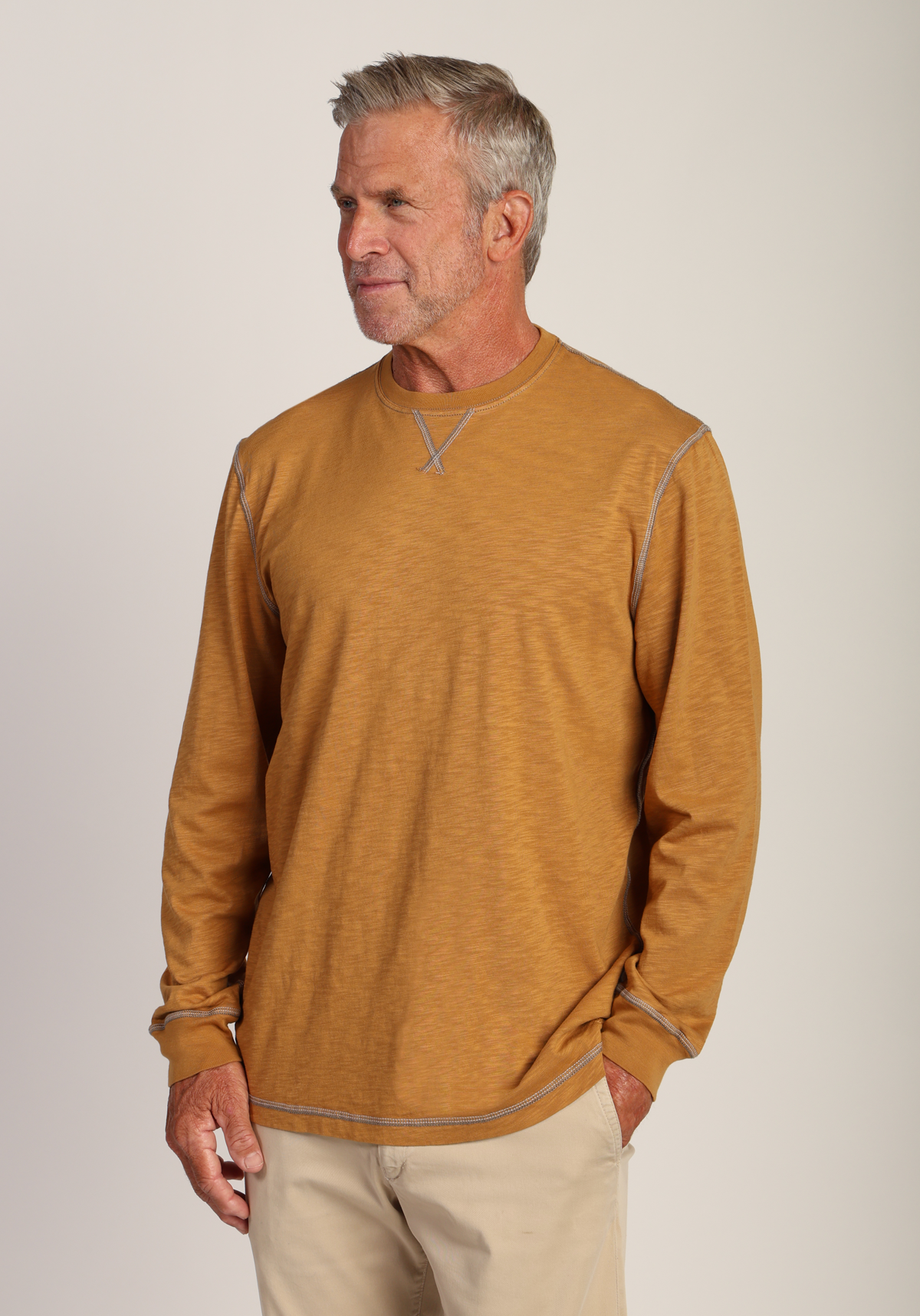 Heritage Slub L/S Crew