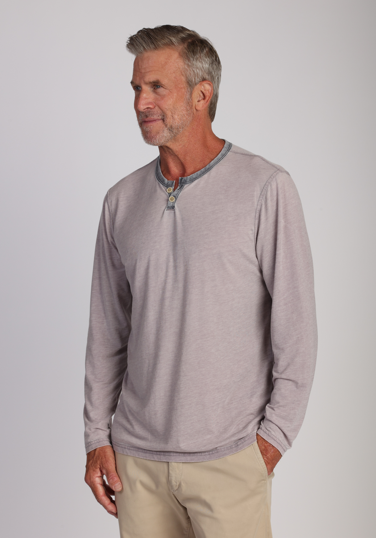 Bowery Burnout L/S Slit Tee