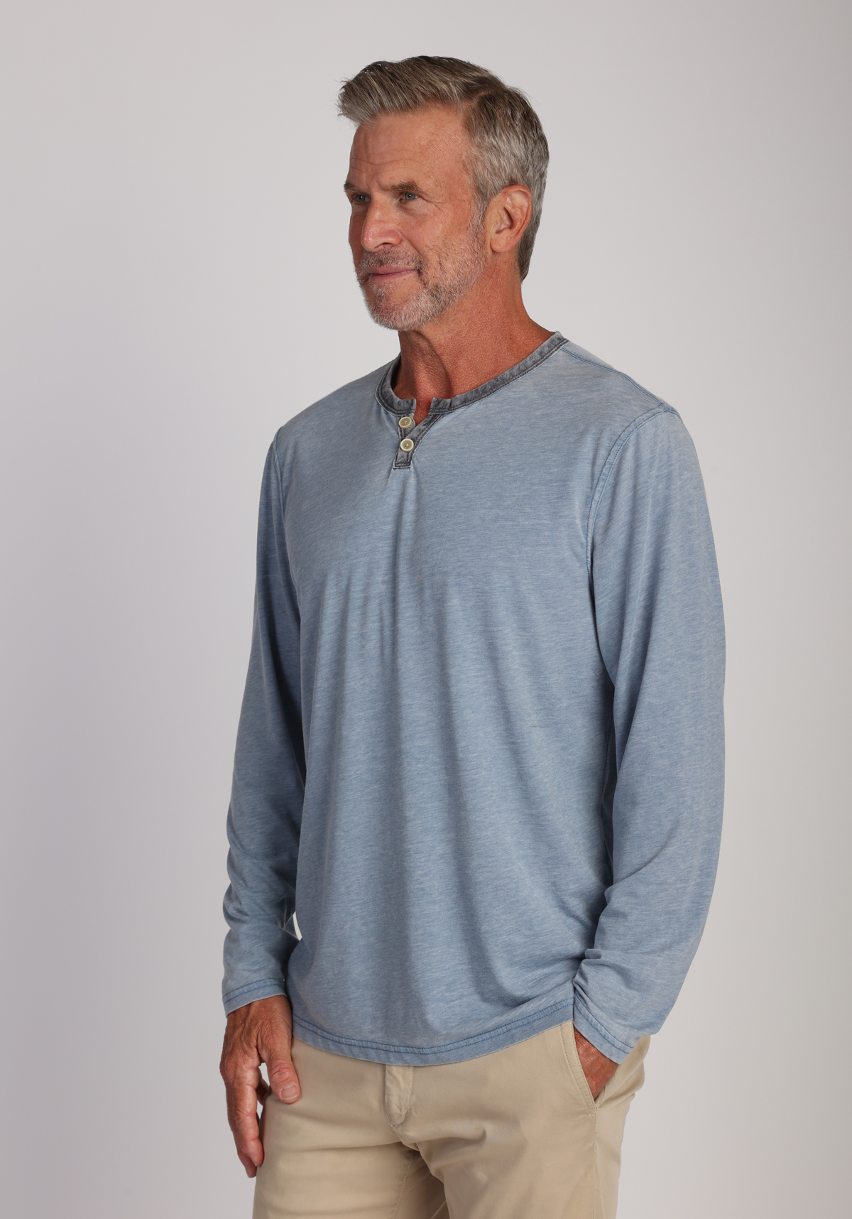 Bowery Burnout L/S Slit Tee