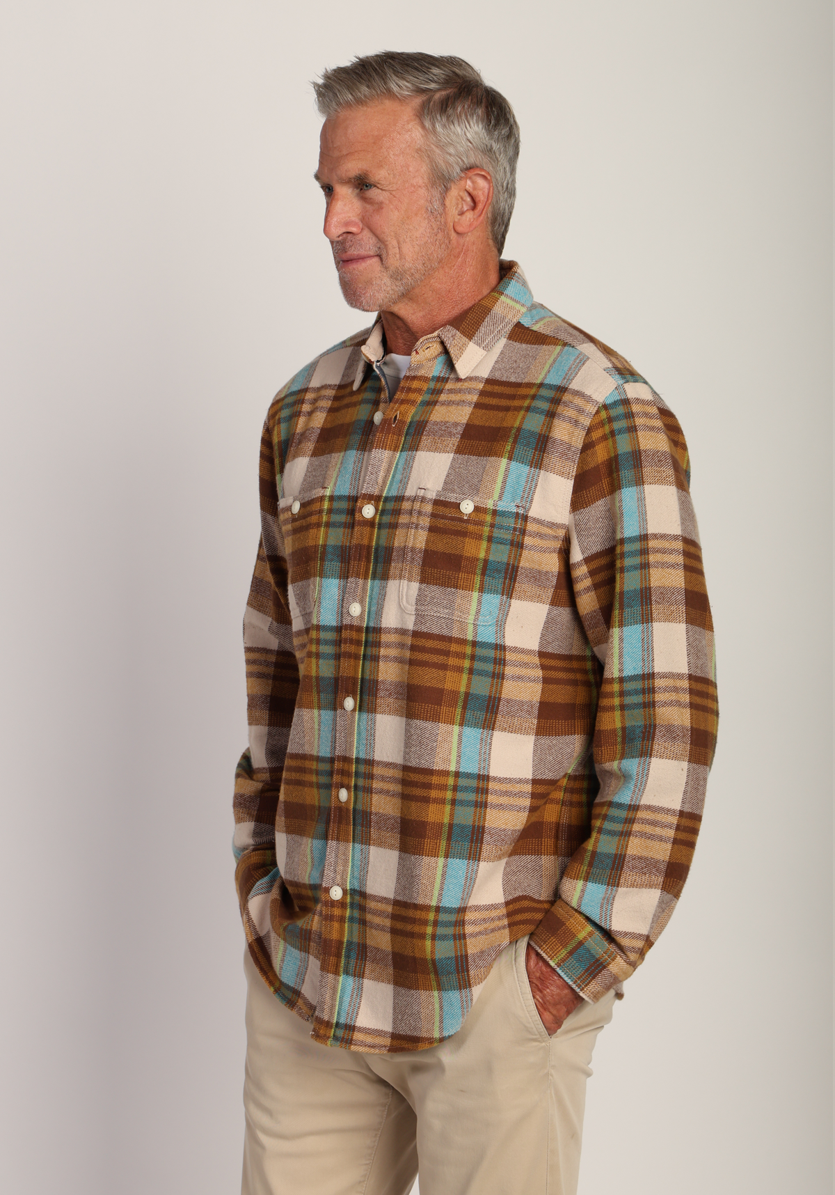Tavern Plaid brushed Flannel