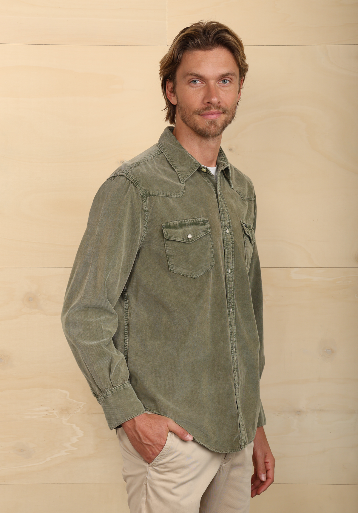 Jackson Cord Western Shirt