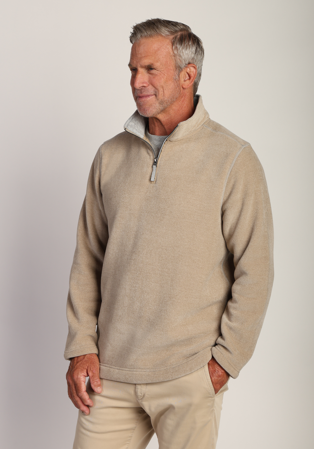 Apres Lux Chenille 1/4 Zip Pullover