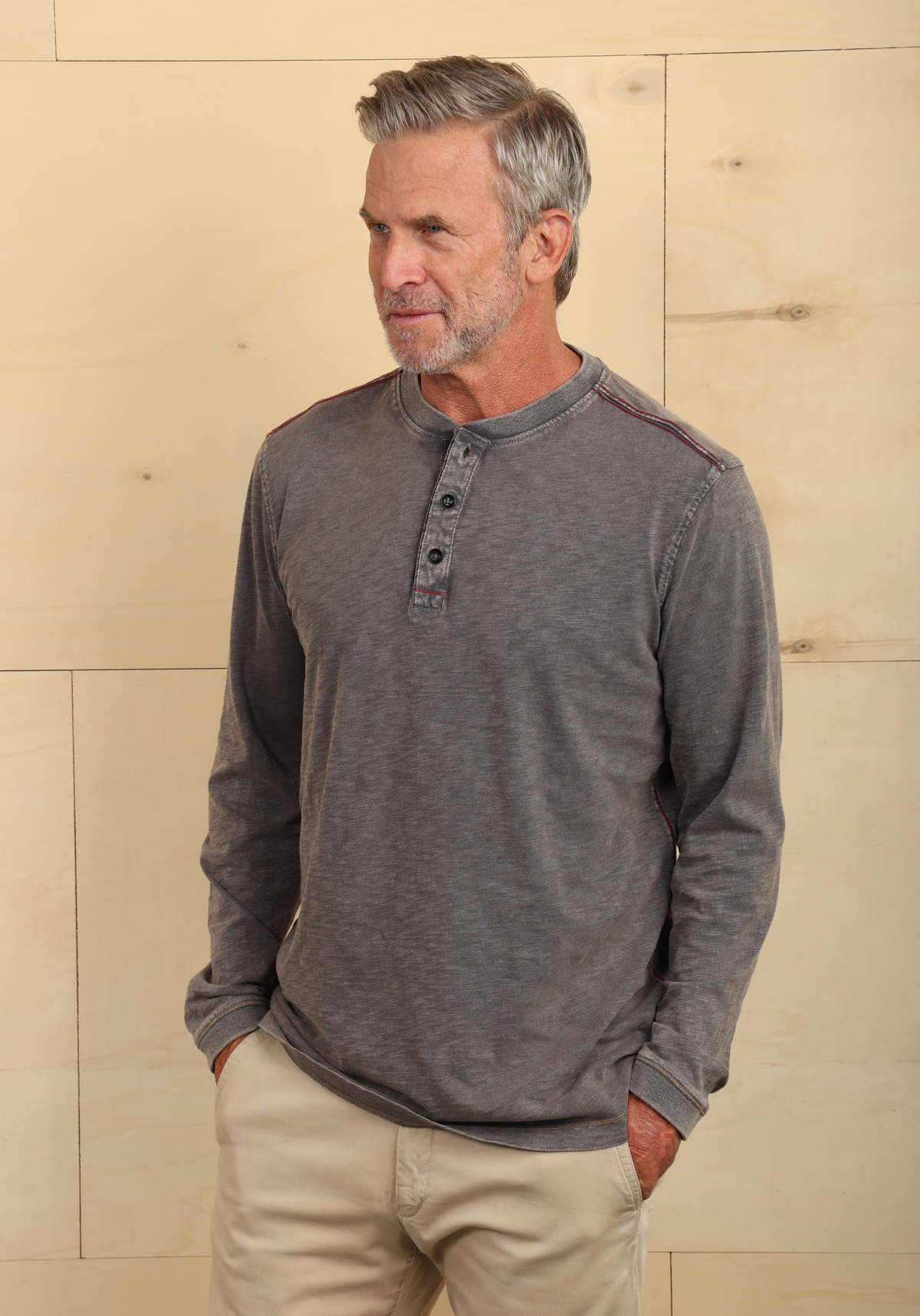 Venice Cotton Slub Henley