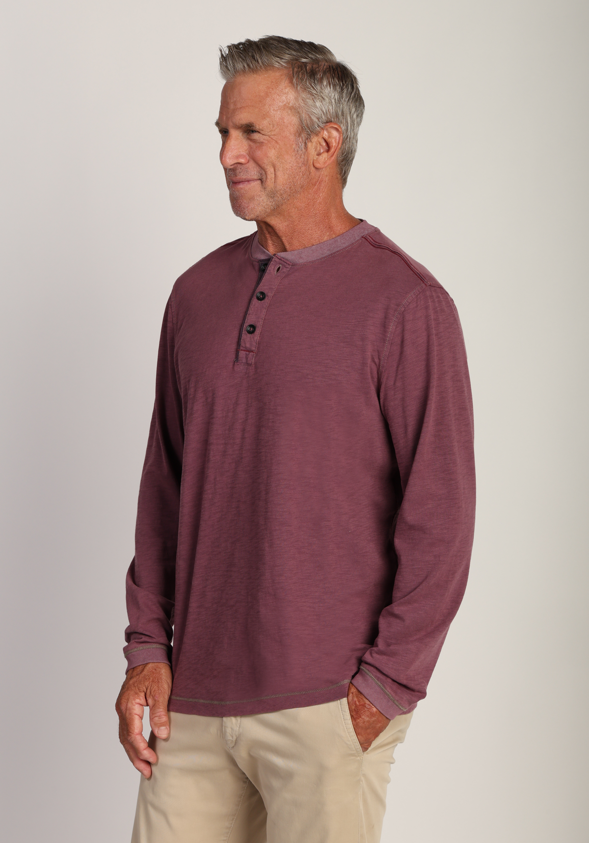 Venice Cotton Slub Henley