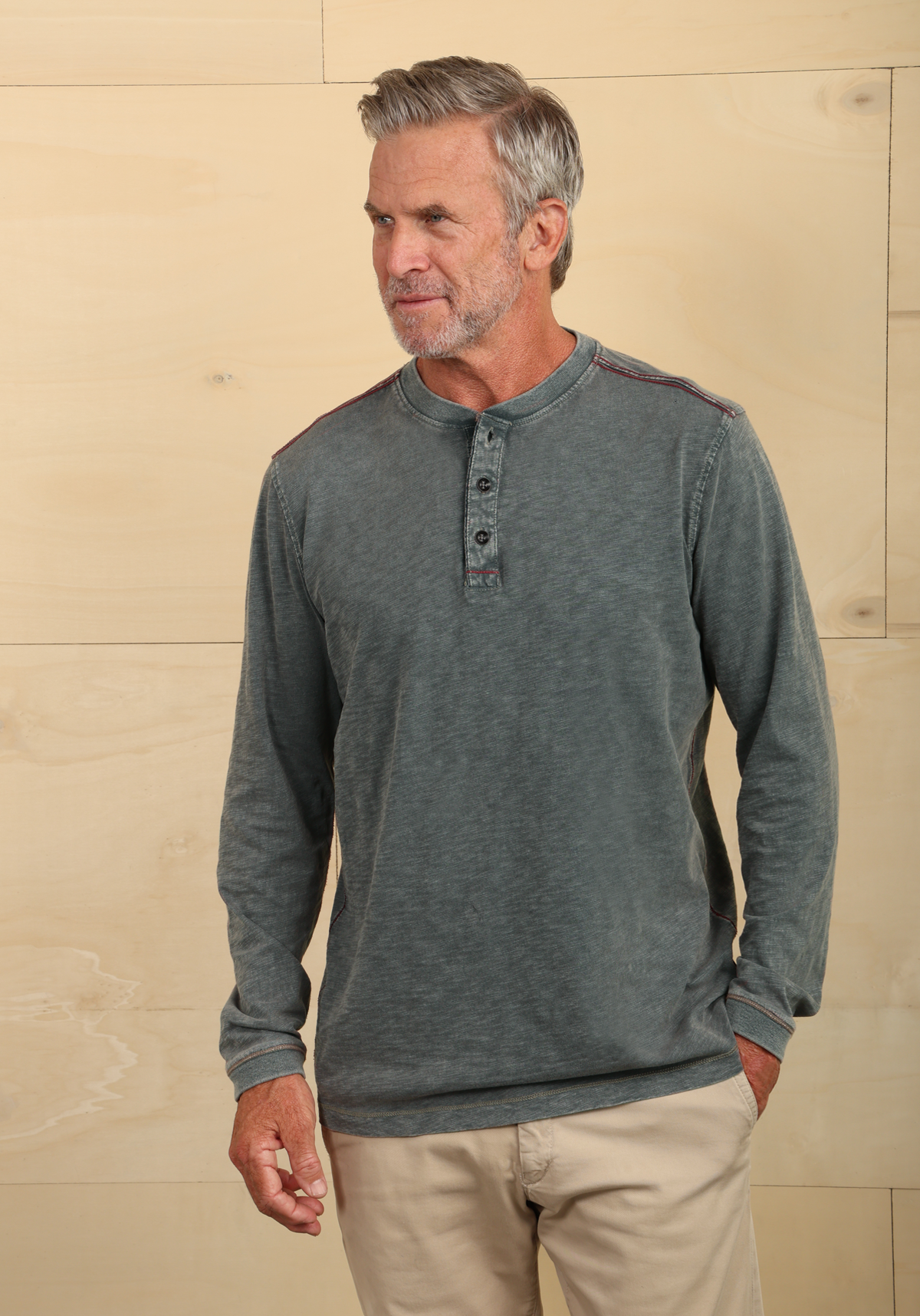 Venice Cotton Slub Henley