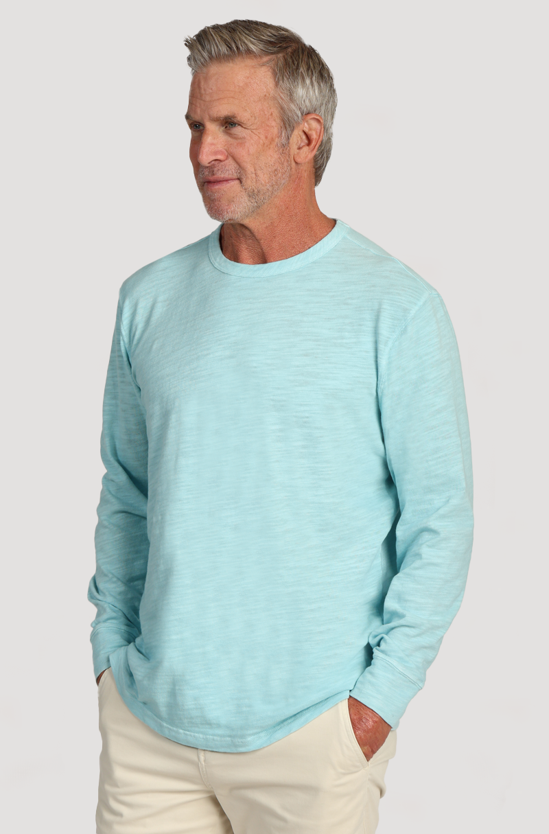 Sunwashed L/S Crew
