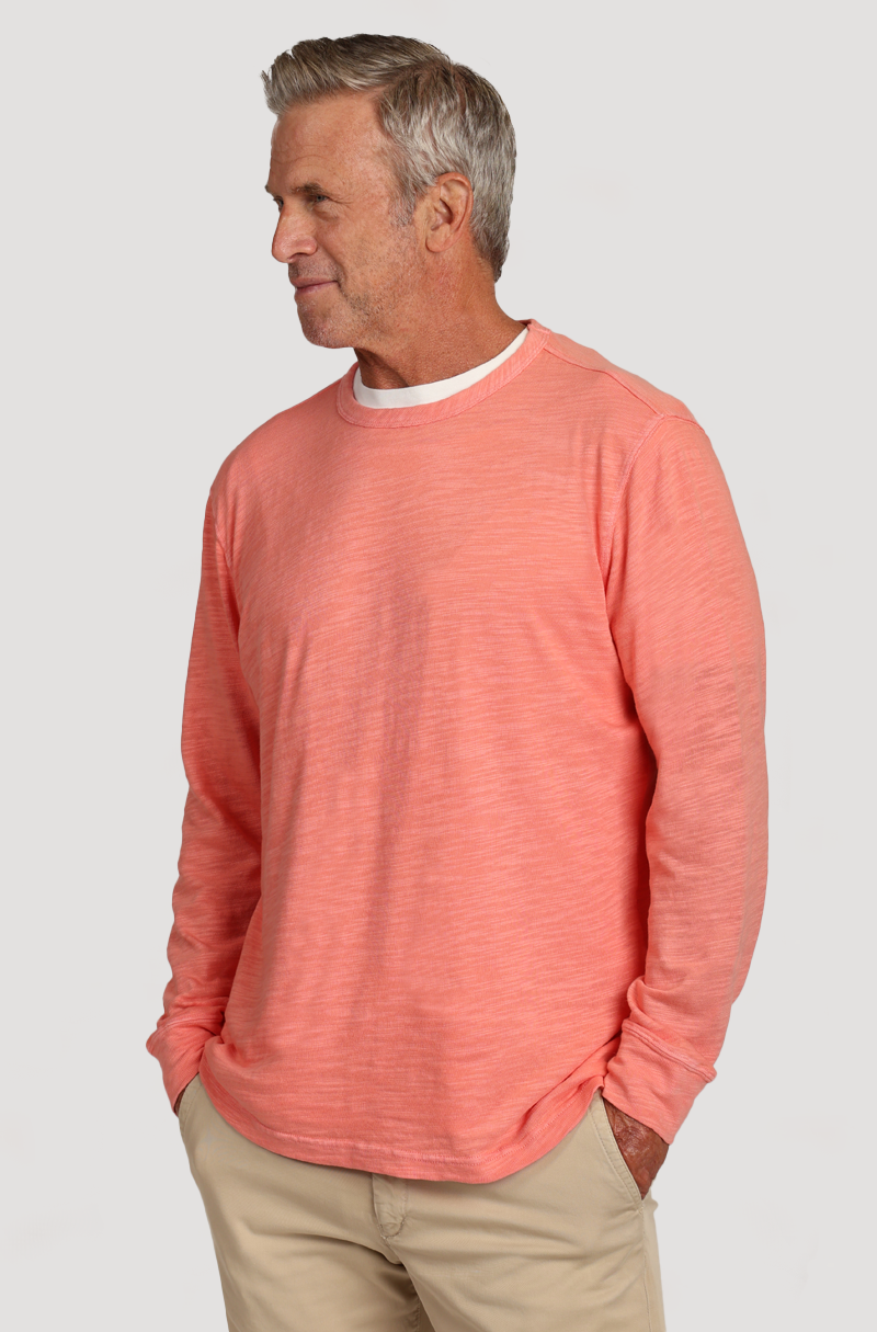 Sunwashed L/S Crew