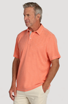 Sueded Dobby Model Tencel Polo
