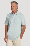 Cabana Towel Terry Stripe Polo