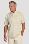 Cabana Towel Terry Stripe Polo