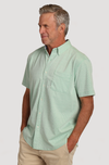 Stretch Knit Seersucker Shirt