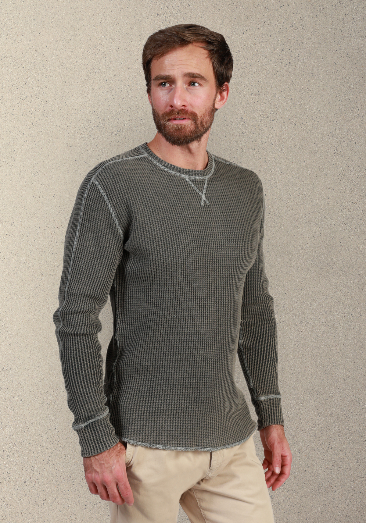 Fillmore Chunky Waffle Thermal Henley